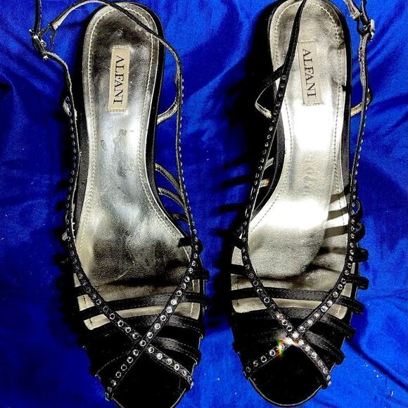 Alfani- Womens Dress Heels w/ Bling - Picture 2 of 7